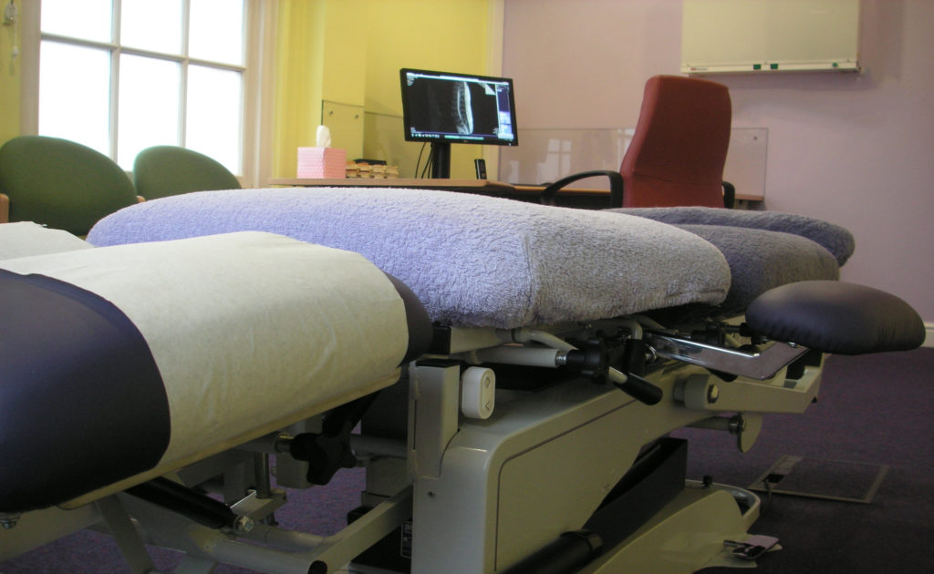 Chiropractors-derby-treatment-bench-consulting-room